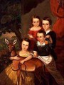 Portrait of the Jones Children of Galveston - Thomas Flintoff