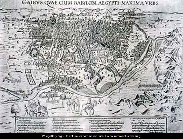 Town map of Cairo - Matteo Florimi