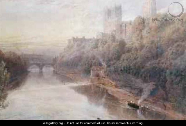 Durham Castle - Myles Birket Foster