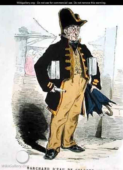 Eau de Cologne Seller in 1845 - Jean Antoine Valentin Foulquier