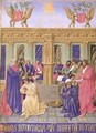 The Fountain of the Apostles from the Hours of the Cross and the Holy Spirit - Jean Fouquet