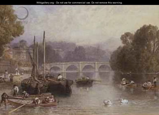 Richmond Bridge - Myles Birket Foster