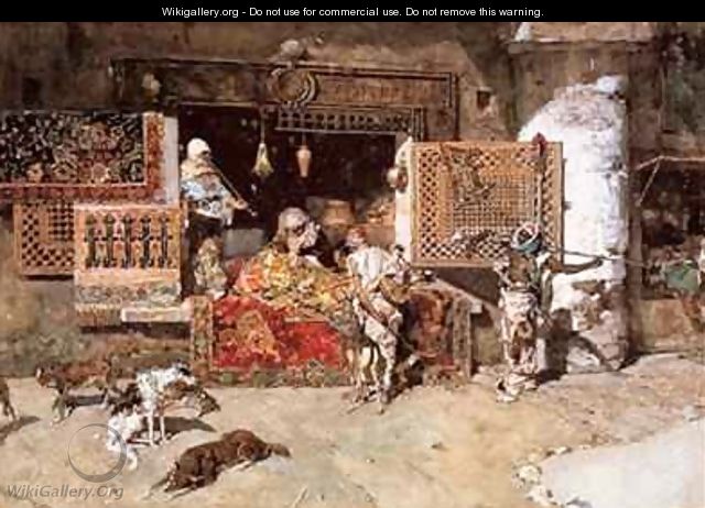 The Tapestry Merchant - Mariano Fortuny y Marsal