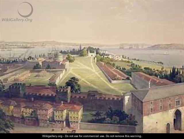 Panorama of Constantinople - (after) Fossati, Gaspard