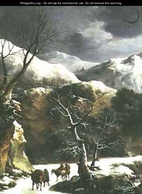 Winter landscape 2 - Francesco Foschi