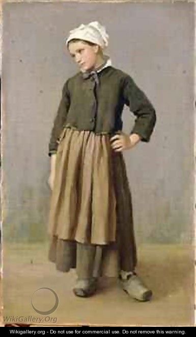 Breton Girl - Herbert Wilson Foster