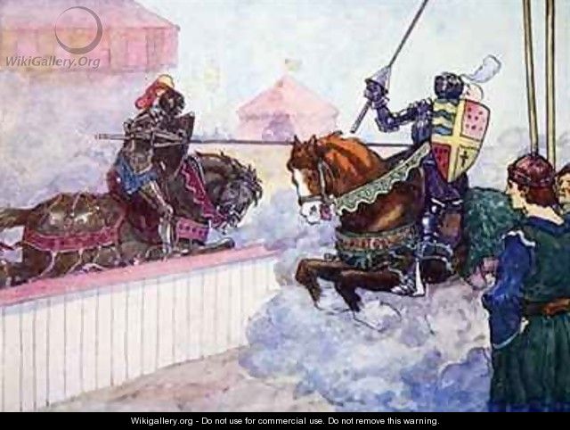 The Count rode again and again at Edward till his lance was splintered in his hand - A.S. Forrest