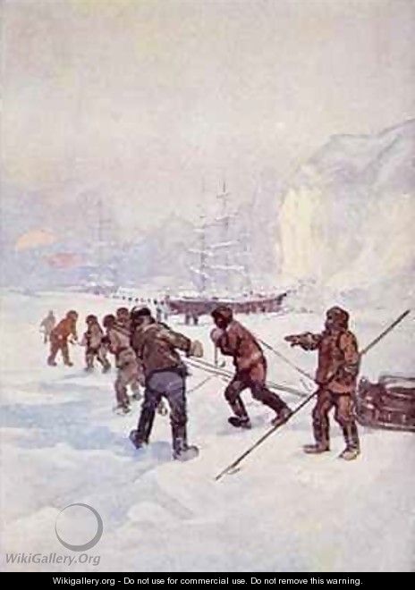 The ships were called the Terror and the Erebus - A.S. Forrest