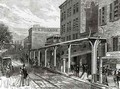 Elevated Railway in Greenwich Street New York - Stanley Fox