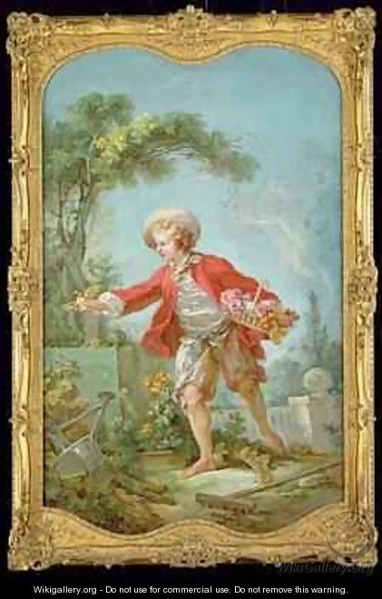 The Gardener - Jean-Honore Fragonard