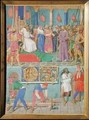 Jesus before Pilate from The Hours of the Cross and the Holy Spiri - Jean Fouquet