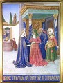 The Visitation from Hours of the Virgin - Jean Fouquet