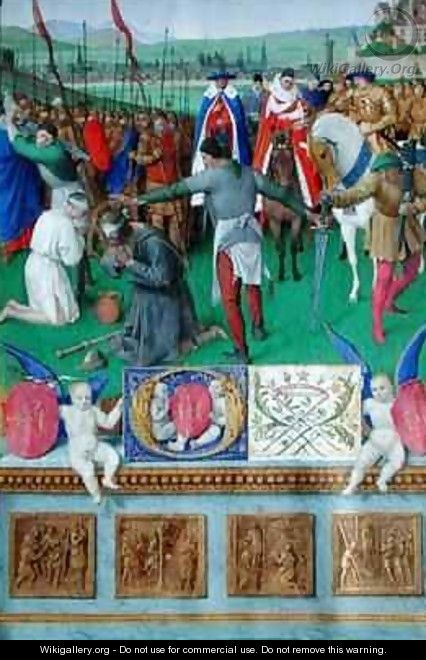The Martyrdom of St James the Great - Jean Fouquet