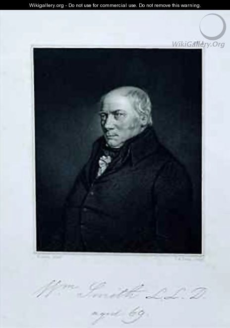 Portrait of William Smith 1769-1839 aged 69 - (after) Fourac, Hugues
