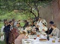 The Wedding Meal at Yport - Albert-Auguste Fourie