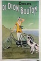 Poster advertising the De Dion Bouton Cycles - Felix Fournery