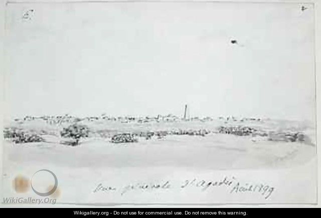General view of the Town of Agadez Niger - Henry Dr. Fournial