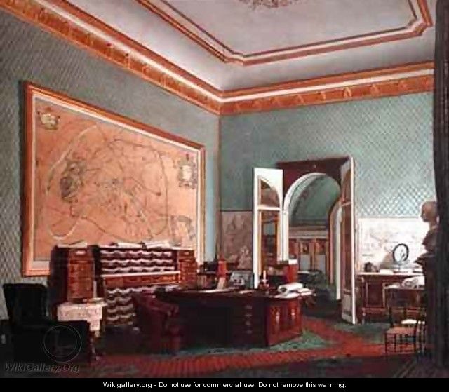 Napoleon IIIs Study at the Tuileries - Fortune de Fournier