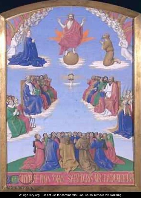 The Ascension of the Holy Spirit - Jean Fouquet