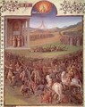 Battle of the Hebrews against the Canaanites - Jean Fouquet