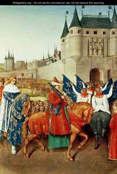 The Arrival of Charles V 1337-80 in Paris - Jean Fouquet