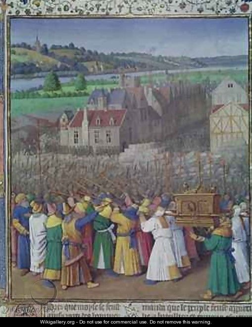 The Fall of Jericho - Jean Fouquet