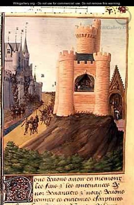 The Death of Louis VIII 1187-1226 King of France - Jean Fouquet