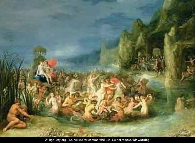 The Triumph of Neptune - Frans the younger Francken