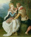 Two Lovers in a Garden - Frans the younger Francken