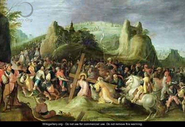 Christ on the Road to Calvary - Frans the younger Francken