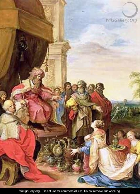 Solomon and the Queen of Sheba - Frans I Francken