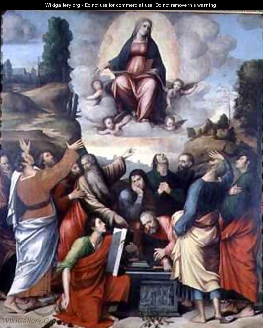 Assumption of the Virgin - Giacomo & Giulio Francia
