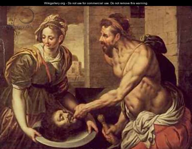 Salome with the Head of John the Baptist - Ambrosius Francken