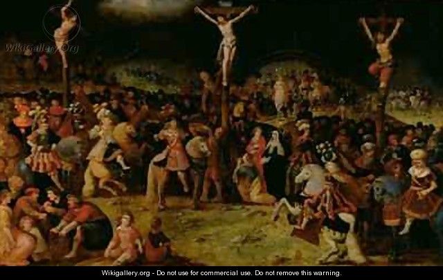 The Crucifixion - Frans the younger Francken
