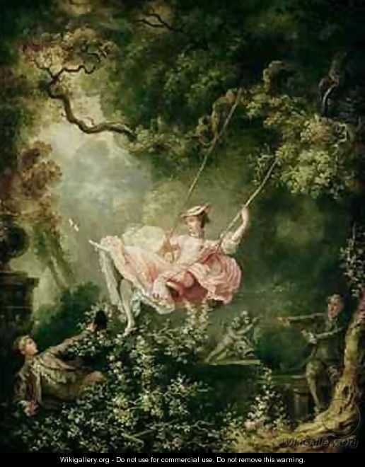 The Swing - (after) Fragonard, Jean-Honore