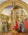 Adoration of the Child by St Ambrose and St Bernard - Giorgio Martini Francesco di
