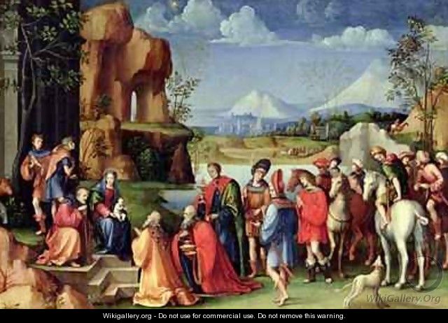 Adoration of the Magi - Francesco Francia