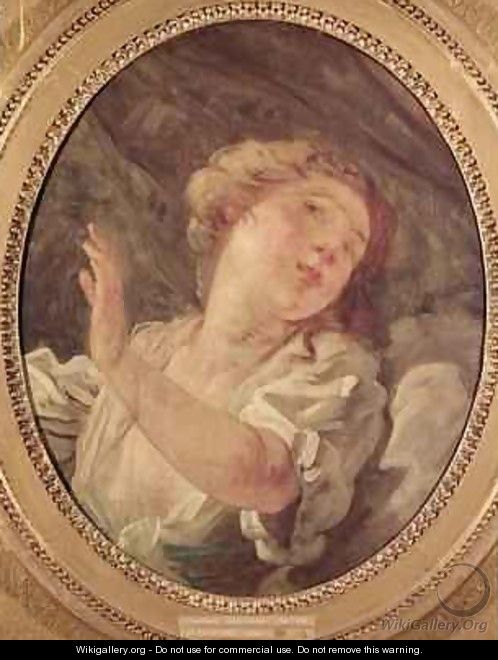 Young Woman Turning Away or La Resistance - Jean-Honore Fragonard