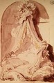 Lovers Bed - Jean-Honore Fragonard