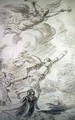 Ruggiero leaps ashore - Jean-Honore Fragonard