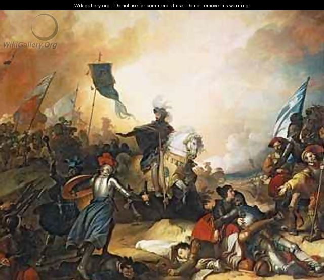 The Battle of Marignan - Alexandre Evariste Fragonard