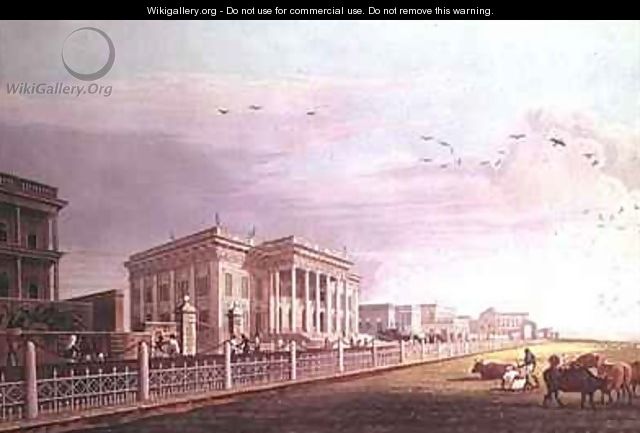 Town Hall Calcutta - (after) Fraser, James Baillie