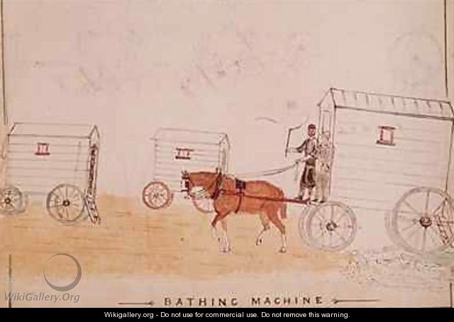 The Bathing Machine - William Francis Freelove