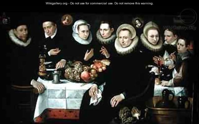 The Family of Adrien de Witte 1555-1616 - Hieronymus Francken