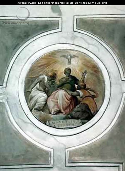 Representation of one of the Virtues - Battista Franco