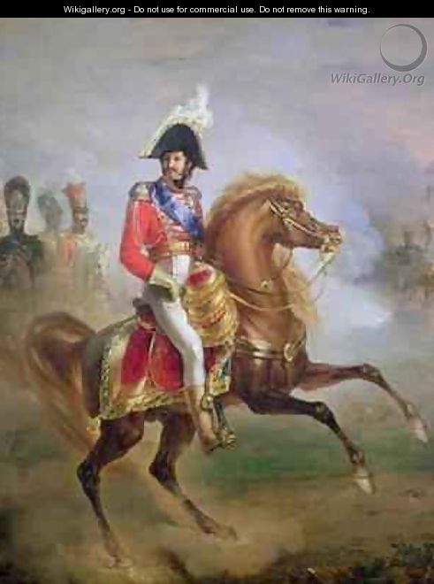 Joachim Murat 1767-1815 on Horseback - Joseph Franque