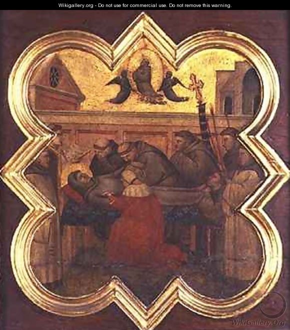 The Death of St Francis - Taddeo Gaddi