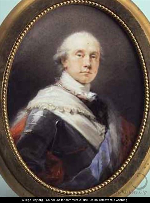 Portrait of Prince Charles Nicholas Othon of Nassau Siegen - Friedrich Heinrich Fuger