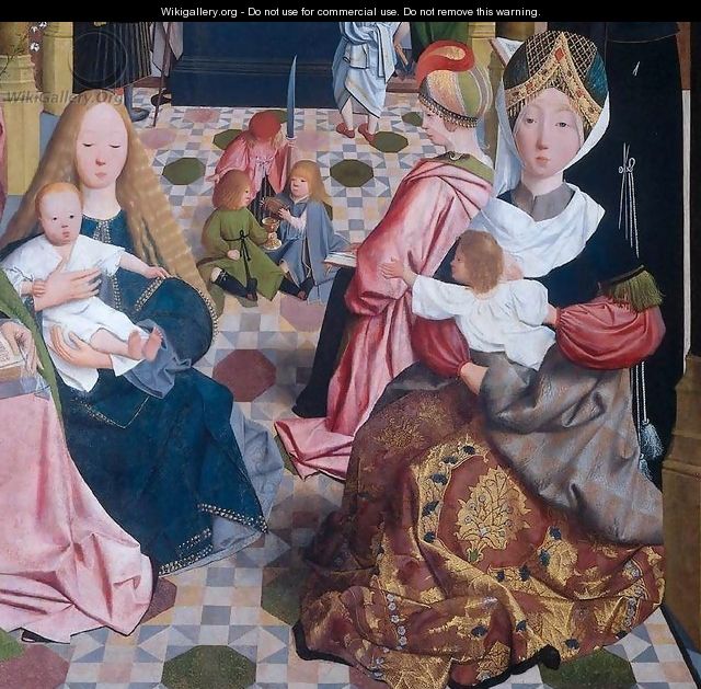 The Holy Kinship (detail) 2 - Tot Sint Jans Geertgen