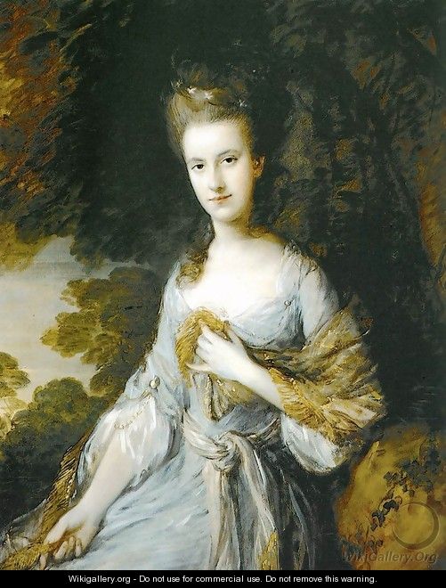 Portrait of Sarah Buxton - Thomas Gainsborough